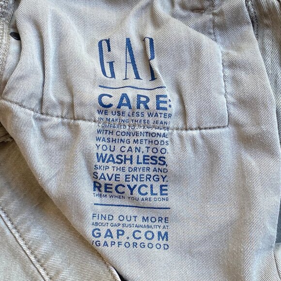 Gap Mens Straight Fit Flex Taupe Jeans Size 31 x 32 Denim 99% Cotton 1% Spandex - Picture 6 of 14